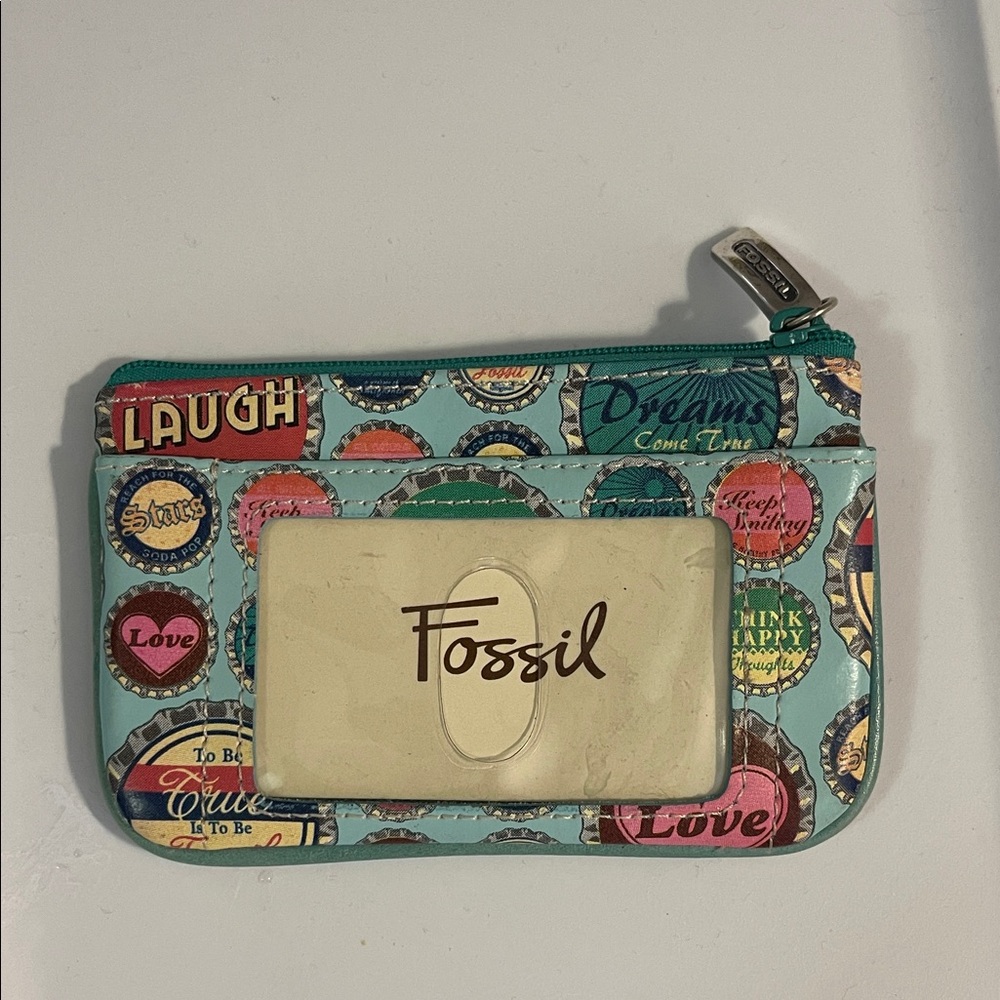 Fossil Colorful Graphic Card Holder